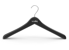 Hanger made with UBQ materials.